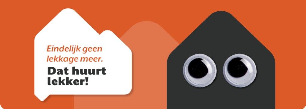Eindelijk geen lekkage meer - Dat huurt lekker!
